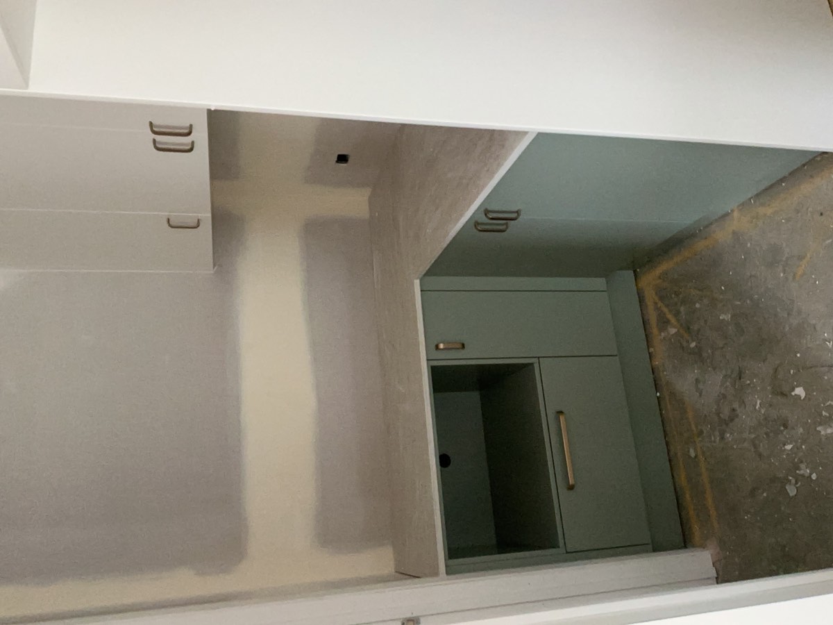 Cabinet, recorded during a fixing stage inspection in Leppington