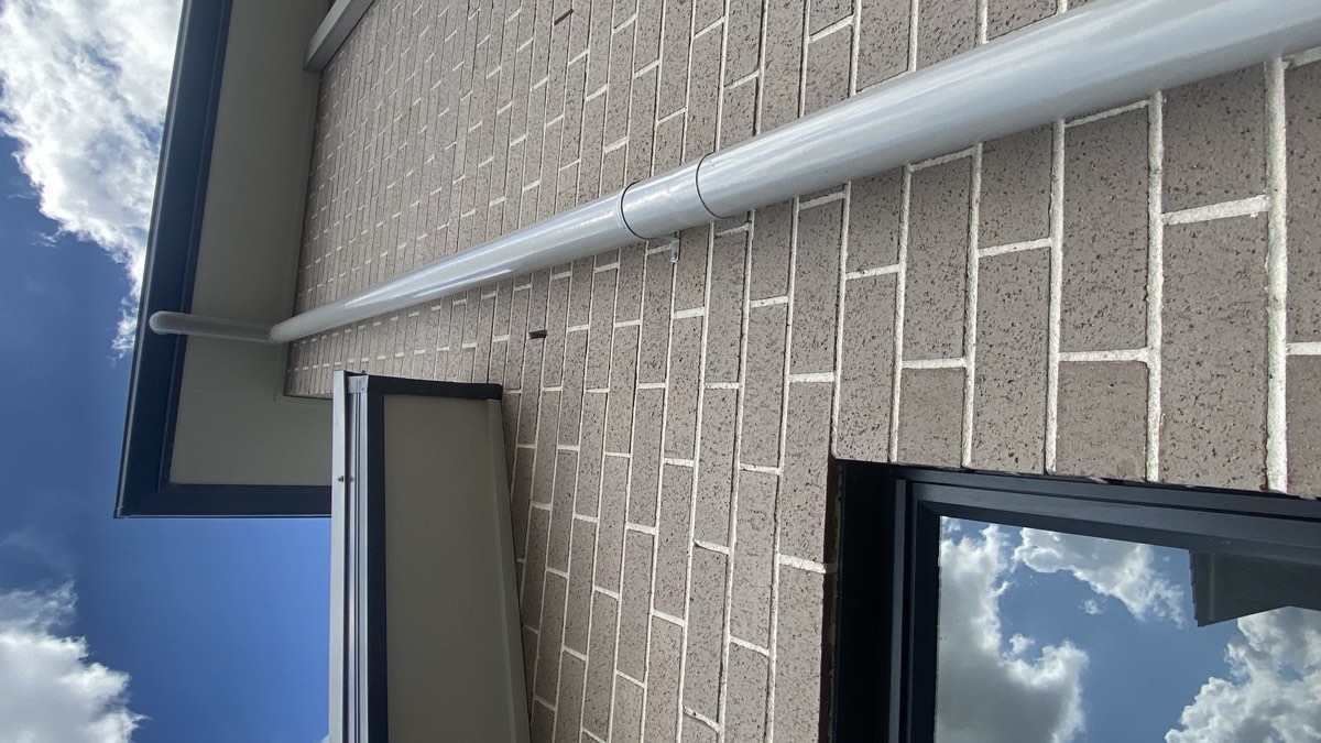 Control joint changing height, Leppington