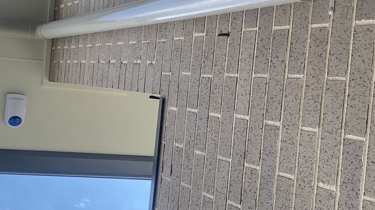 Poor flashing installation, recorded on a handover inspection in Leppington